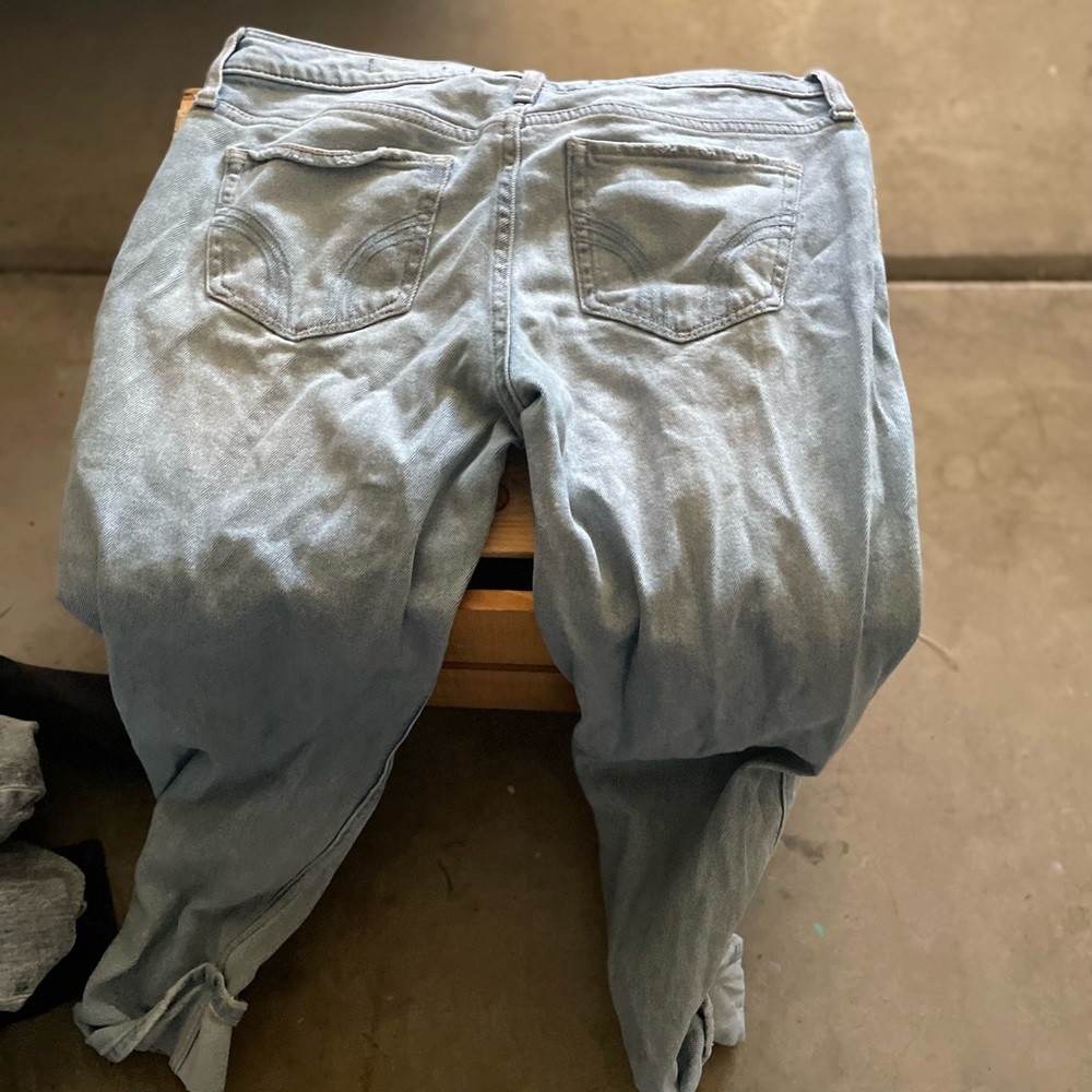 Hollister low-rise crop boyfriend 5 regular 27/25 crop